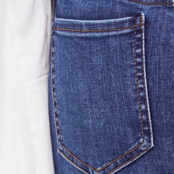 Free People REGAN Raw-Edge Skinny Fit Jeans - Picture 6 of 14